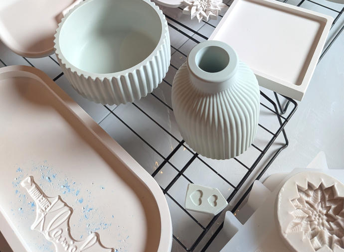 Afterwork-Workshop mit Gips für Erwachsene